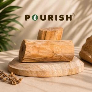POURISH Premium Sandalwood logs Natural Sandalwood for aromatherapy and spiritual use